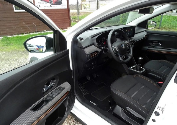 Dacia Sandero cena 49900 przebieg: 51000, rok produkcji 2021 z Wągrowiec małe 67
